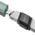 Флешка USB Sandisk iXpand Flip 128ГБ, USB3.1, зеленый и серебристый [sdix90n-128g-gn6ne]